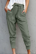 Load image into Gallery viewer, Casual Pocketed Jogger Style Pant
